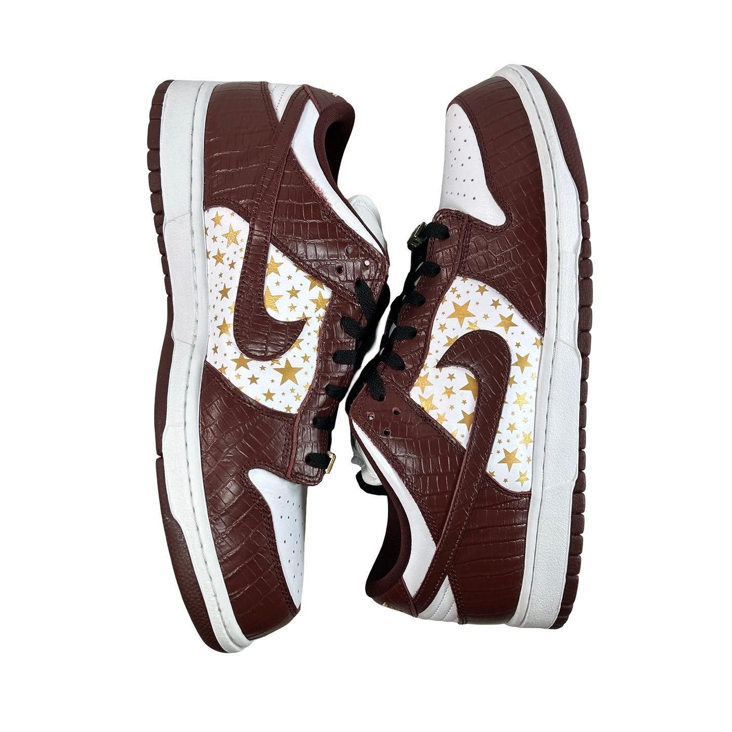 DH3228 103 Supreme Dunk SB Low Brown [USED] - 12 M (Used3)