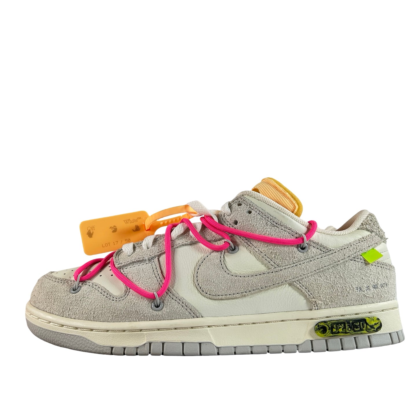 DJ0950 117 Nike Dunk Low Off-White Lot 17 [CONDITIONAL] - 10 M (Marks on inner insole) (Replace Box)