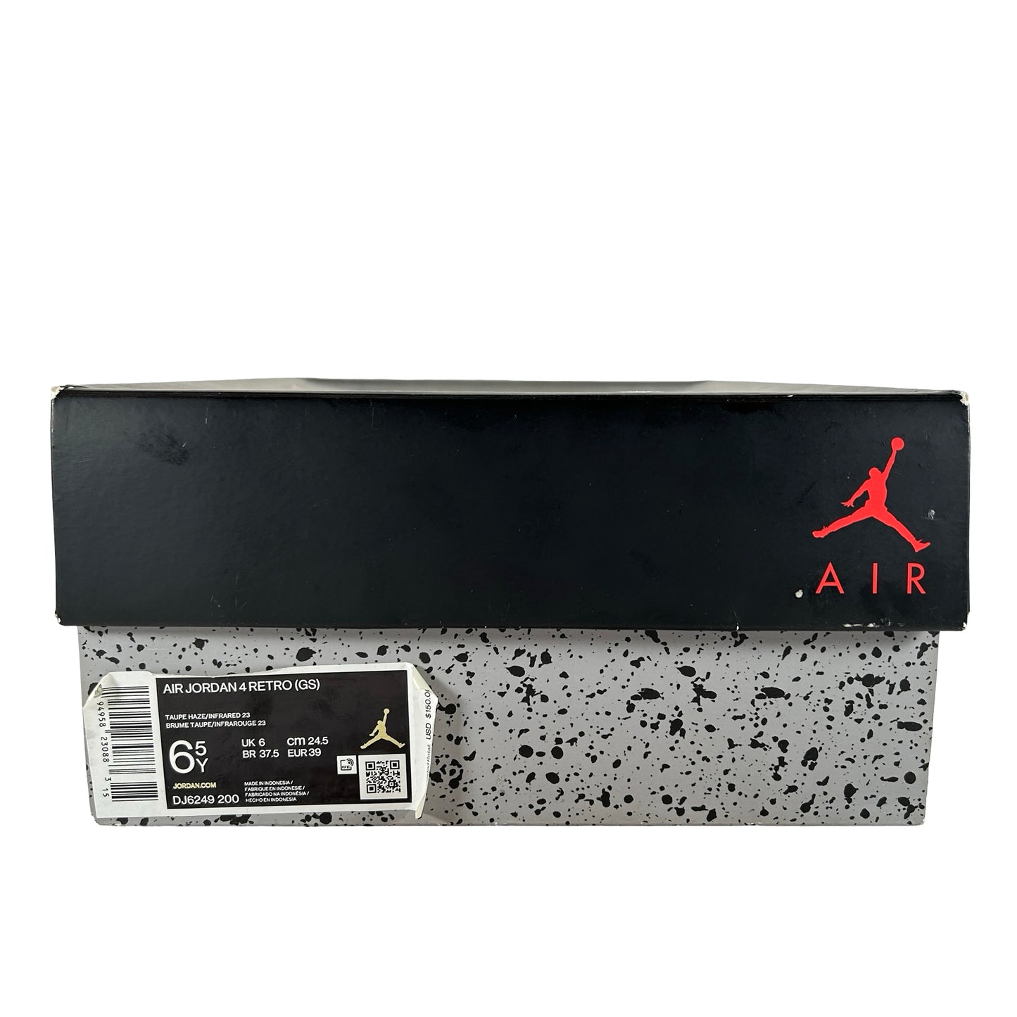 DJ6249 200 Jordan 4 Retro Taupe Haze (GS) [USED] - 6.5 Y (Used)