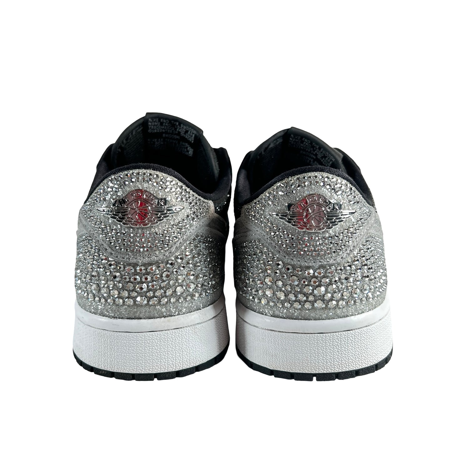 HM9280 001 Jordan 1 Retro Low OG Swarovski Stealth (Women's) [USED] - 11 W (Used)
