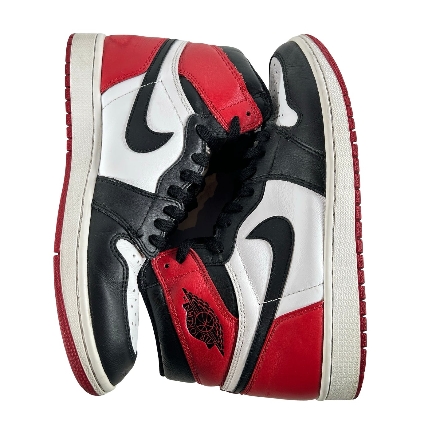 555088 125 Jordan 1 Retro Black Toe (2016) [USED] - 10 M (Used) (No Box)