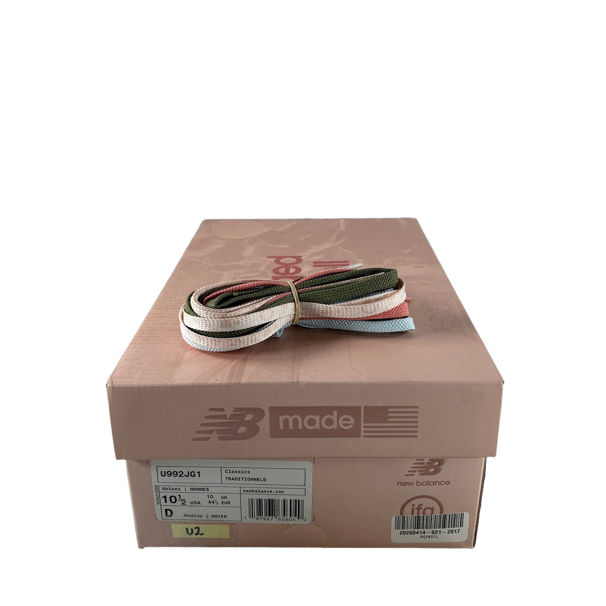 U992JG1 New Balance 992 MiUSA Joe Freshgoods Aged Well [USED] - 10.5 M (Used2)