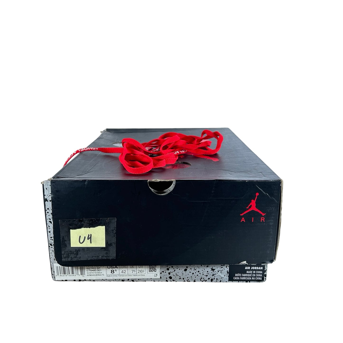 CT8480 001 Jordan 5 Off-White Black [USED] - 8.5 M (Used4)
