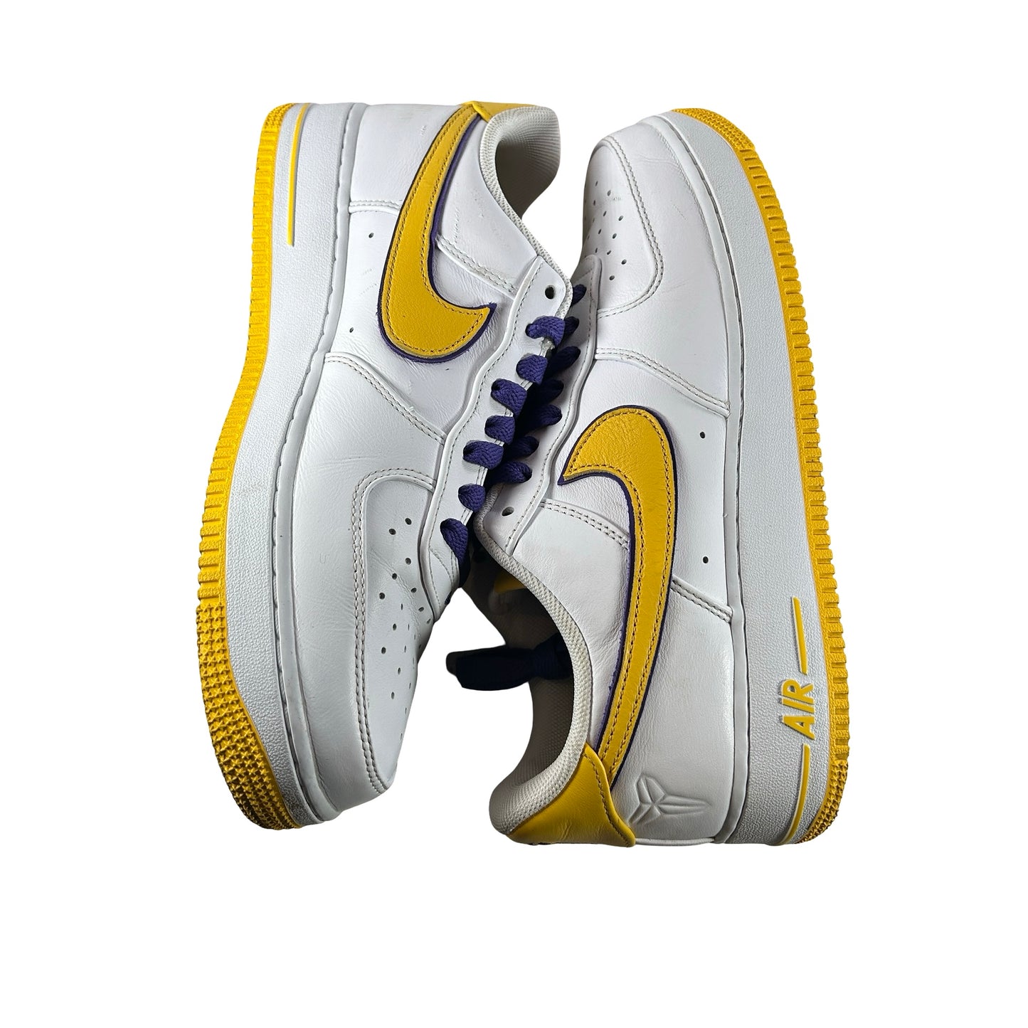 FZ1151 100 Nike Air Force 1 Low Retro QS Kobe Bryant Lakers Home [USED] - 10 M (Used2)