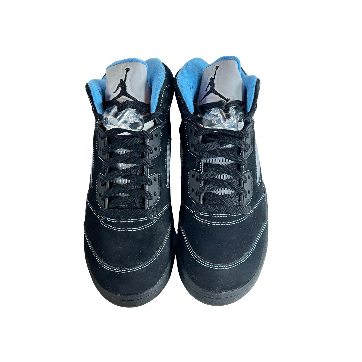 DD0587 008 Jordan 5 Retro Black University Blue (2026) [USED] - 8.5 M (Used)