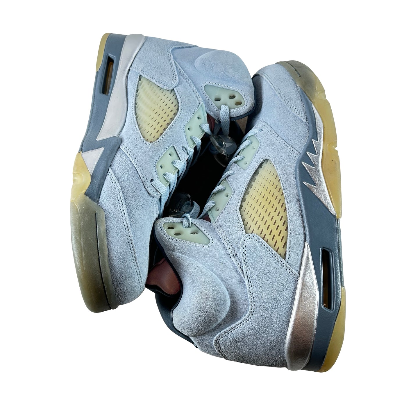 DD9336 400 Jordan 5 Retro Bluebird (Women's) - 12W / 10.5 M (YELLOWING) (NO BOX)