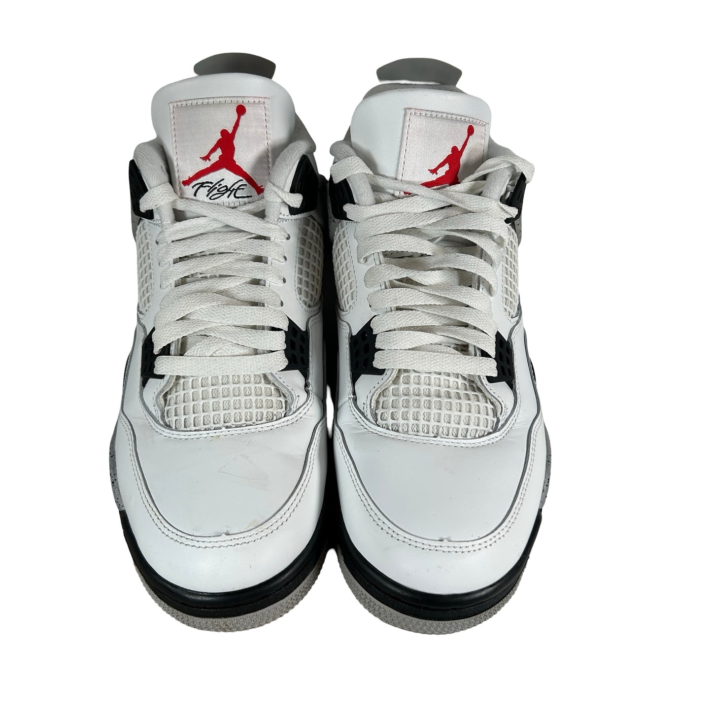 FV5029 100 Jordan 4 Retro White Cement (2025) [USED] - 9 M (Used12)