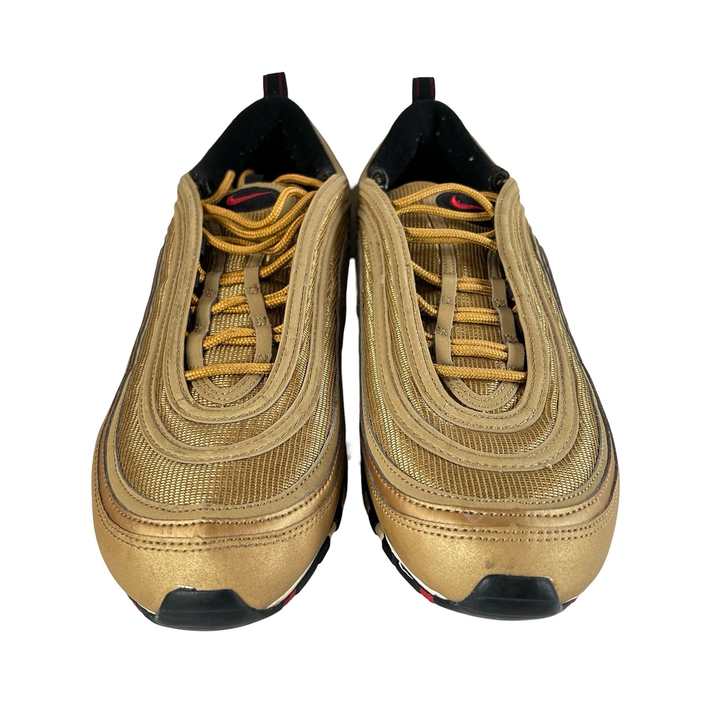 884421 700 Nike Air Max 97 Metallic Gold (2017/2018) [USED] - 13 M (Used)