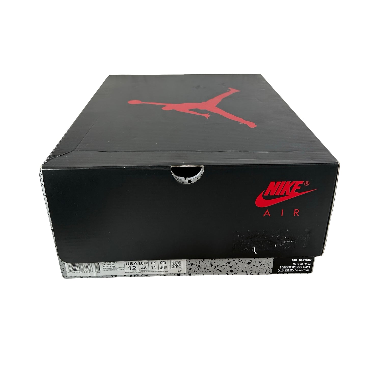HQ7978 103 Jordan 5 Retro White Metallic (2026) [USED] - 12 M (Used)