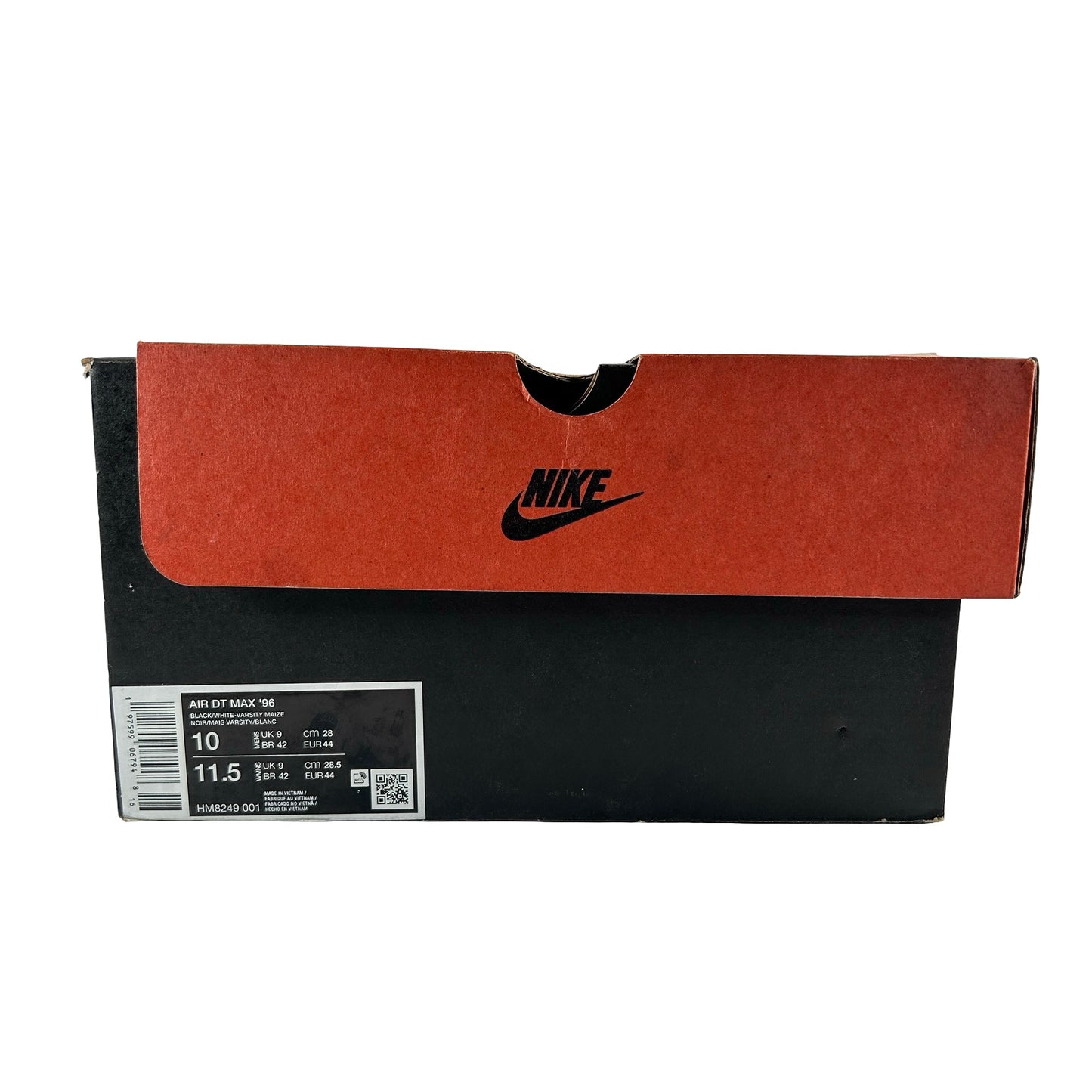HM8249 001 Nike Air DT Max '96 Black White (2024) - 10 M (Used)