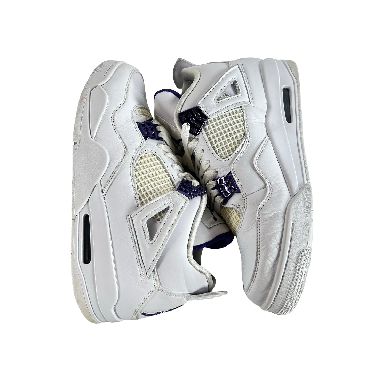 CT8527 115 Jordan 4 Retro Metallic Purple [USED] - 9.5 M (Used)