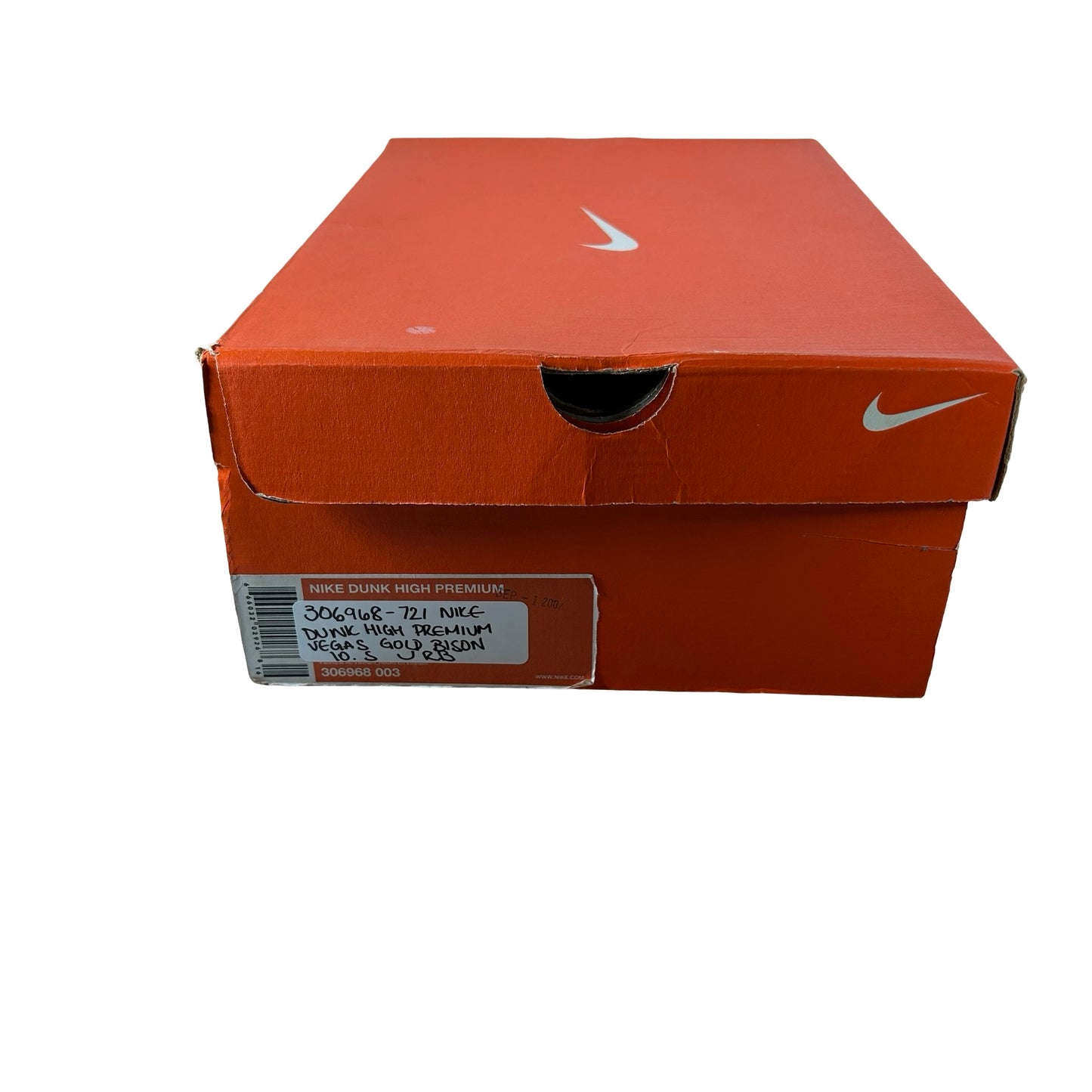 306968 721 Nike Dunk High Premium Vegas Gold Bison [USED] - 10.5 M (Used) (Replace Box)