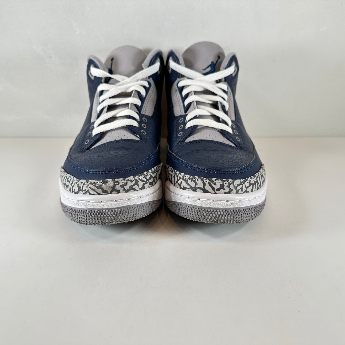 CT8532 401 Jordan 3 Georgetown [USED] - 9 M (Used)