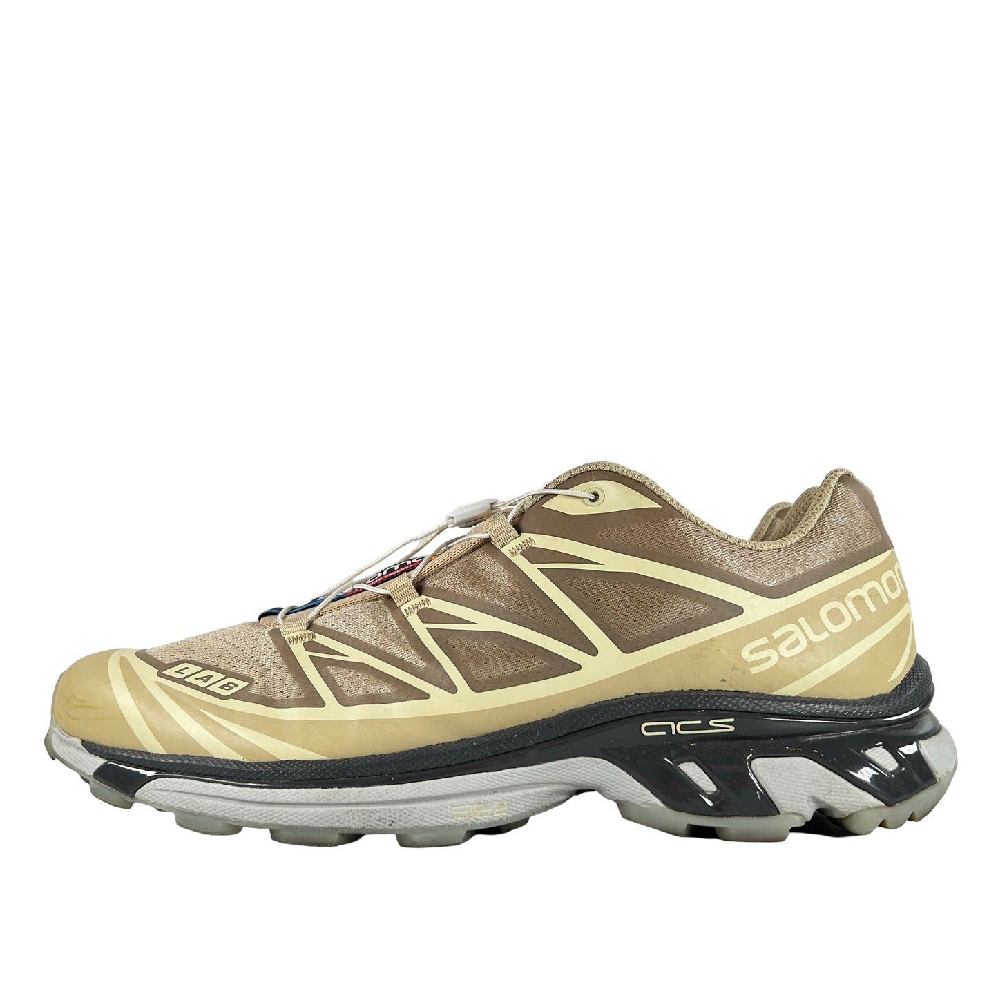 L41641000 Salomon XT-6 Clear Safari [USED] - 11 M (Used) (No Box)