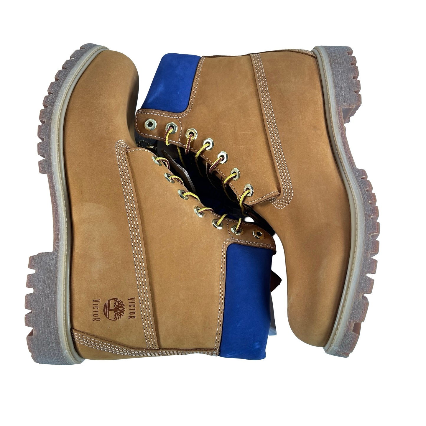 TB 0A2P6W A6N Timberland 6" Premium Waterproof Boot Victor Victor Wheat Navy (2025)