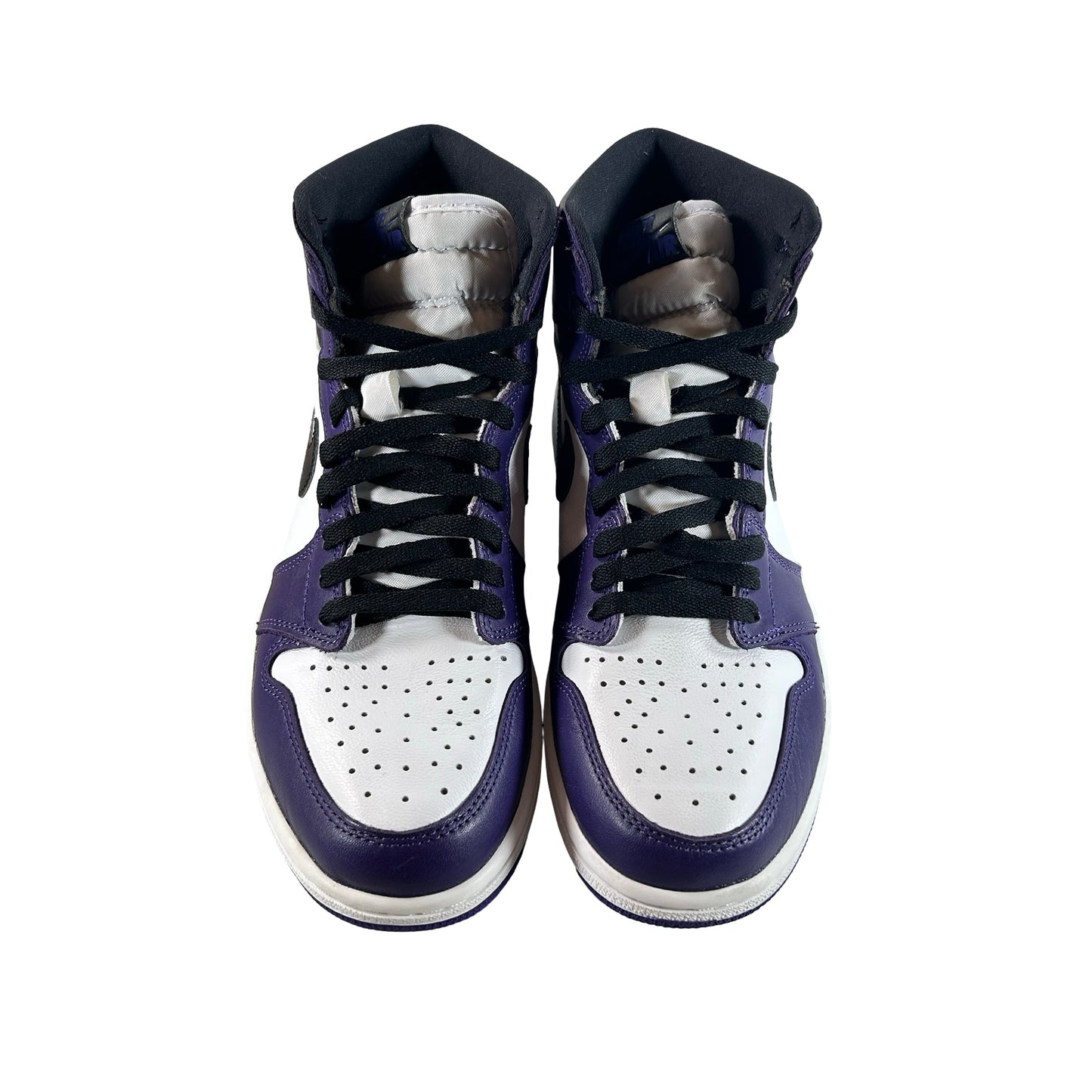555088 500 Jordan 1 Court Purple [USED] - 9 M (Used5)