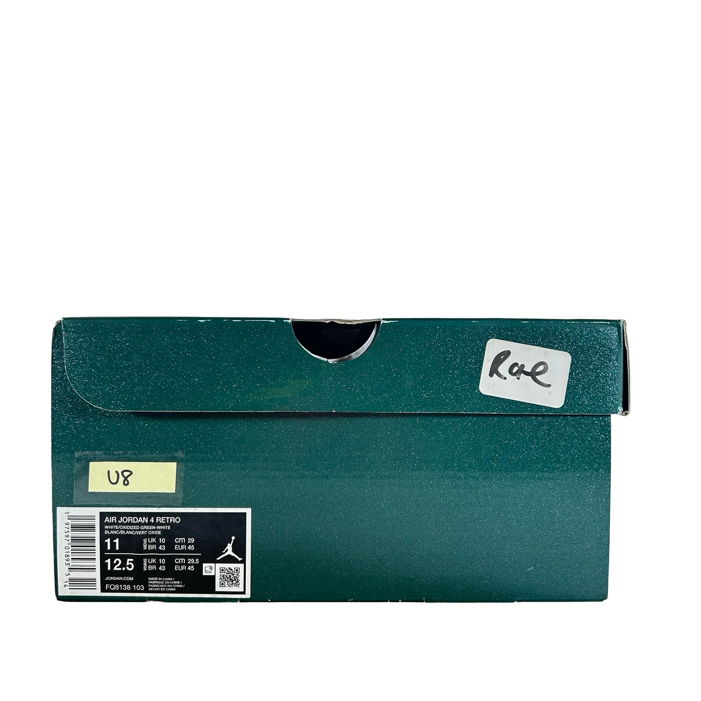 FQ8138 103 Jordan 4 Retro Oxidized Green [USED] - 11 M (Used8)
