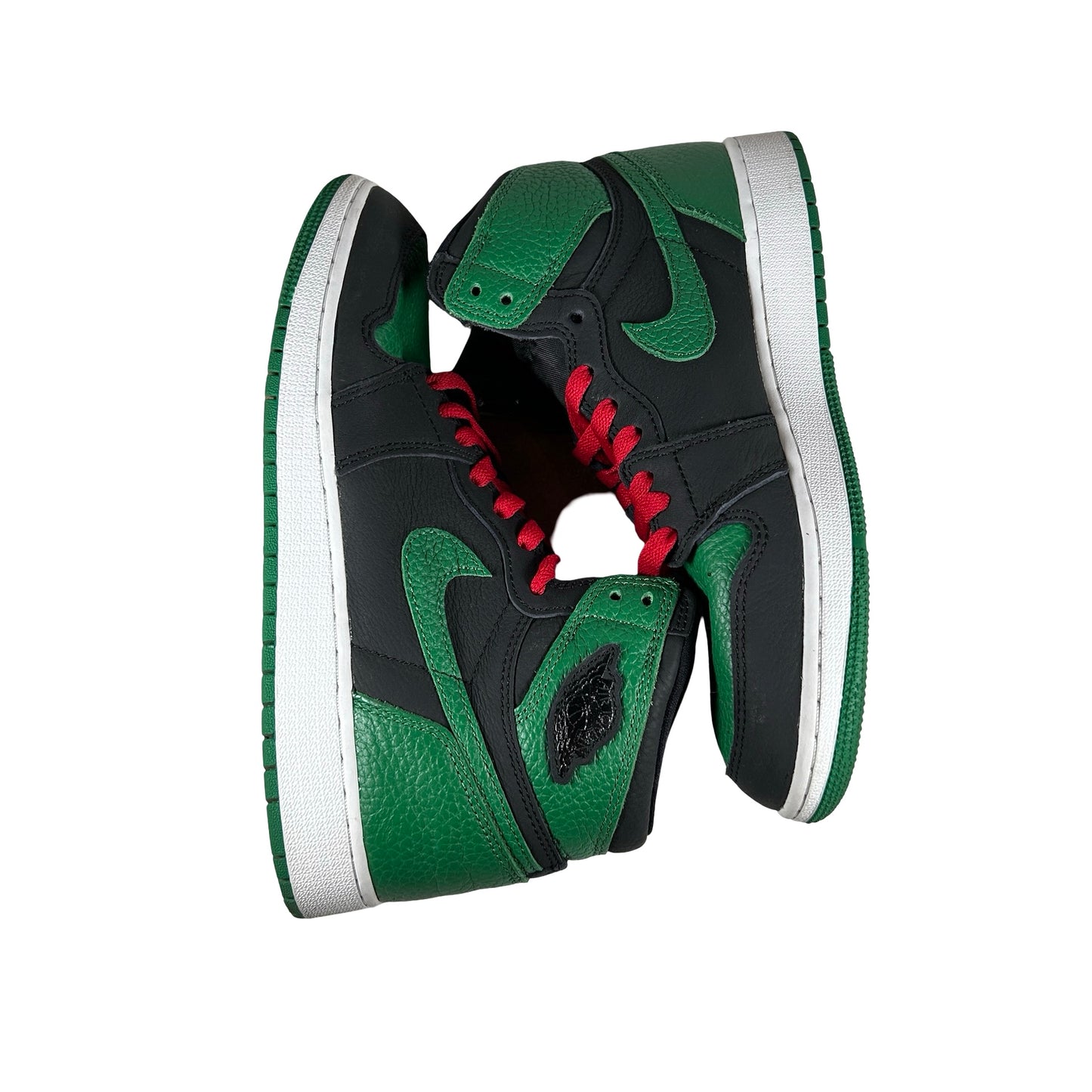 575441 030 Jordan 1 Retro High Pine Green Black (GS) [USED] - 7 Y (Used3)