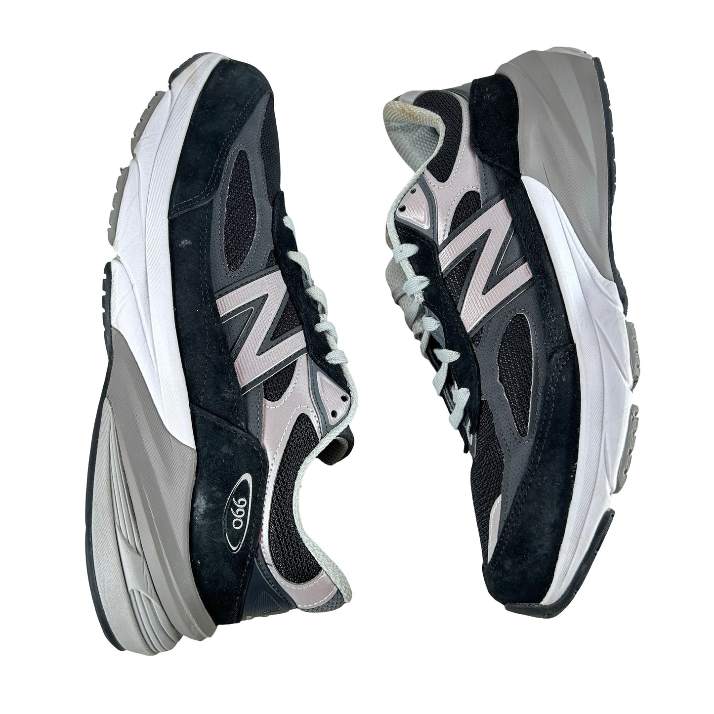 M990BK6 New Balance 990v6 MiUSA Black Grey White [USED] - 11 M (Used2)