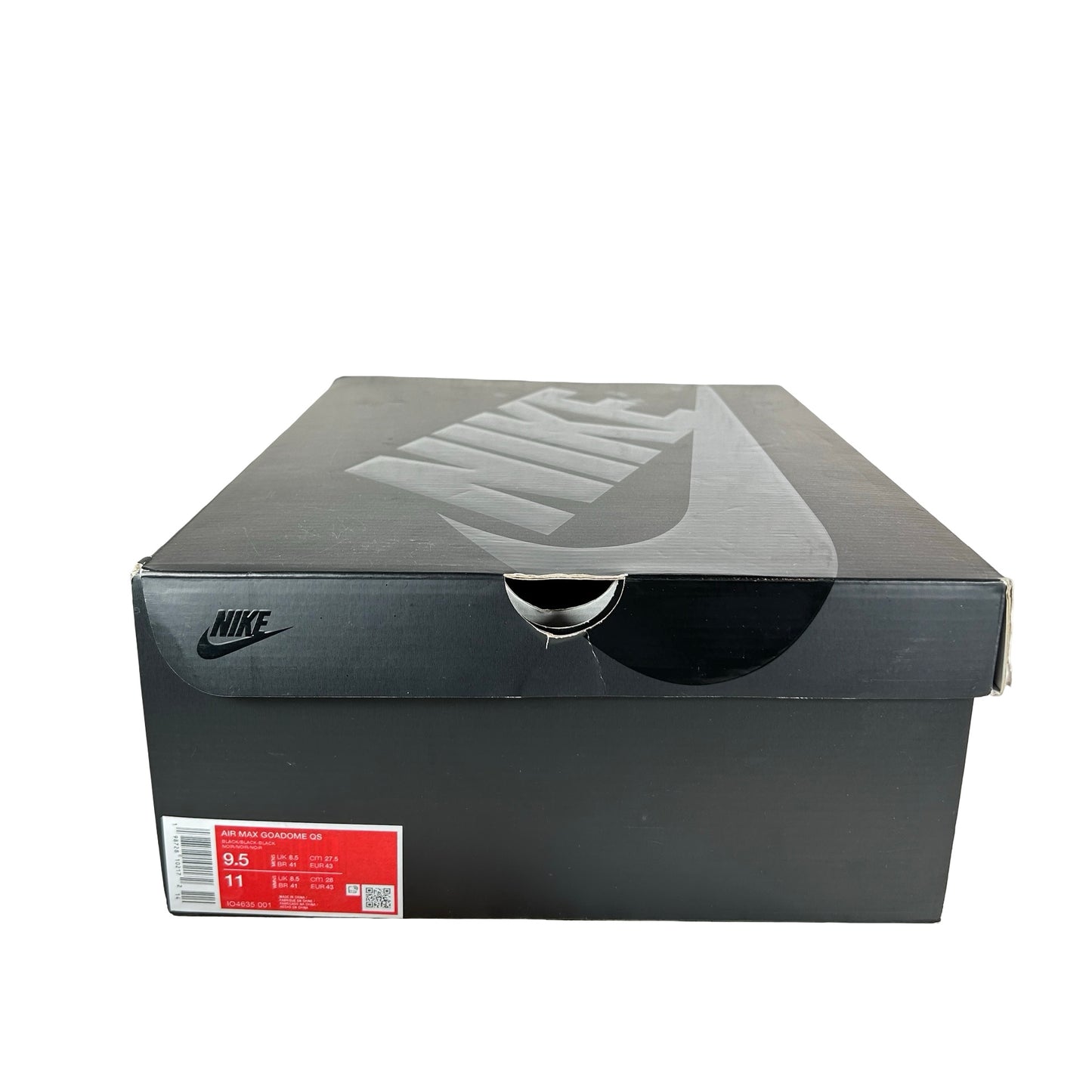 IO4635 001 Nike Air Max Goadome Black Pony Hair [USED] - 9.5 M (Used)