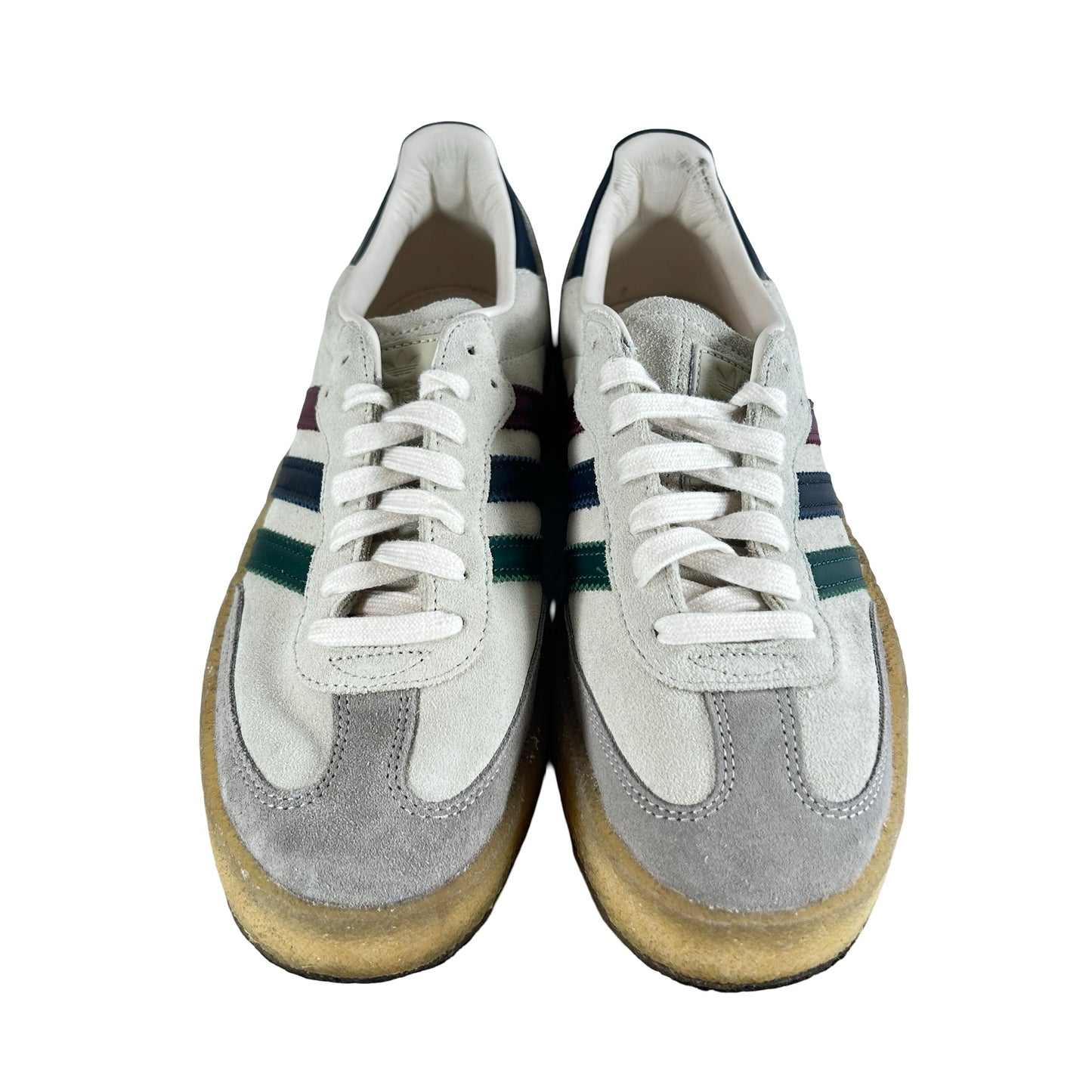 IE4032 Adidas Clarks 8th Street Samba By Ronnie Fieg Kithmas White Multi [USED] - 8 M (Used)