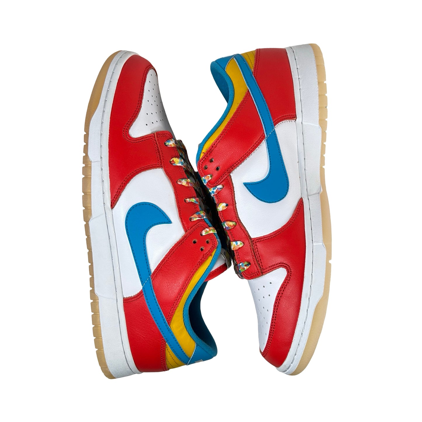 DH8009 600 Nike Dunk Low QS LeBron James Fruity Pebbles - 12.5 M (Yellowing)