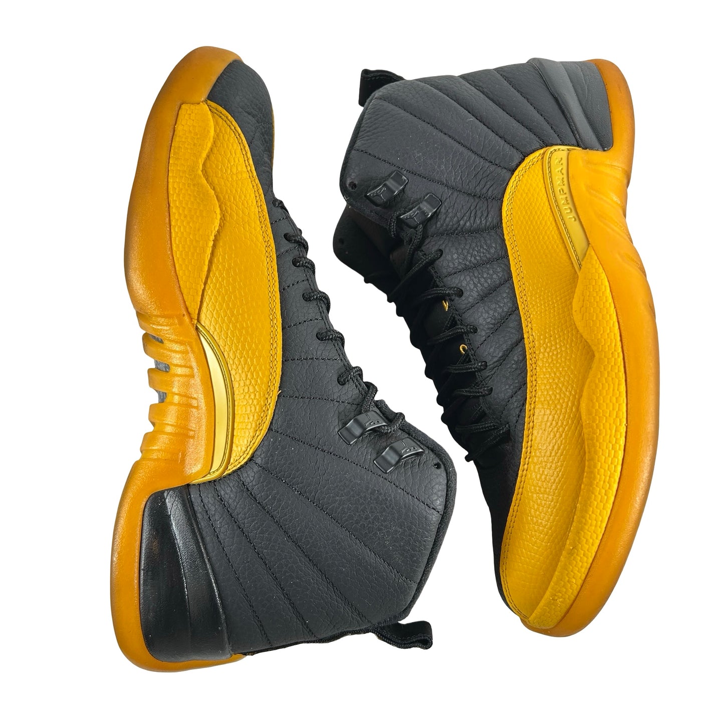 130690 070 Jordan 12 Black University Gold [USED] - 10.5 M (Used) (Replace Box)