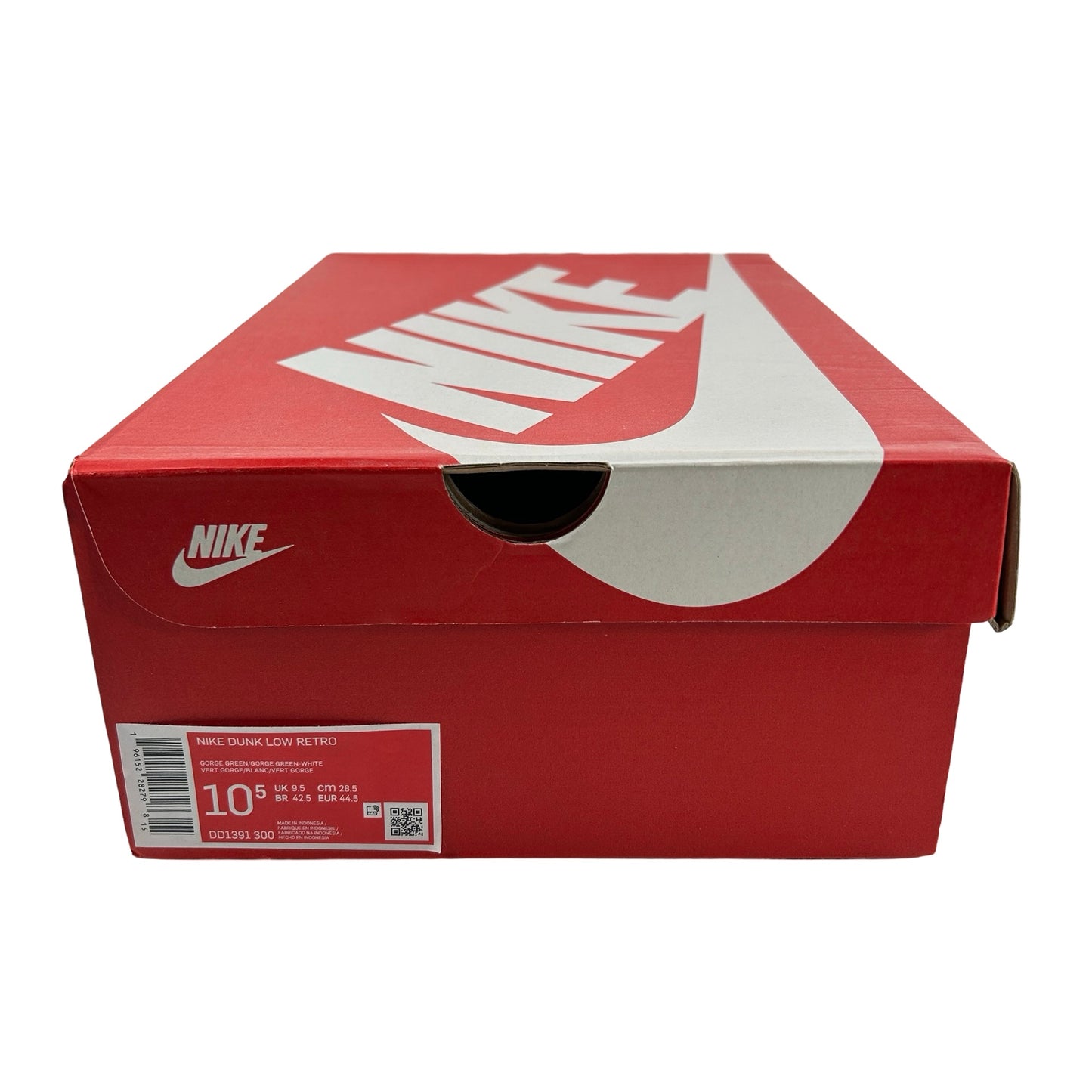 DD1391 300 Nike Dunk Low Retro Miami Hurricanes [USED] - 10.5 M (Used)