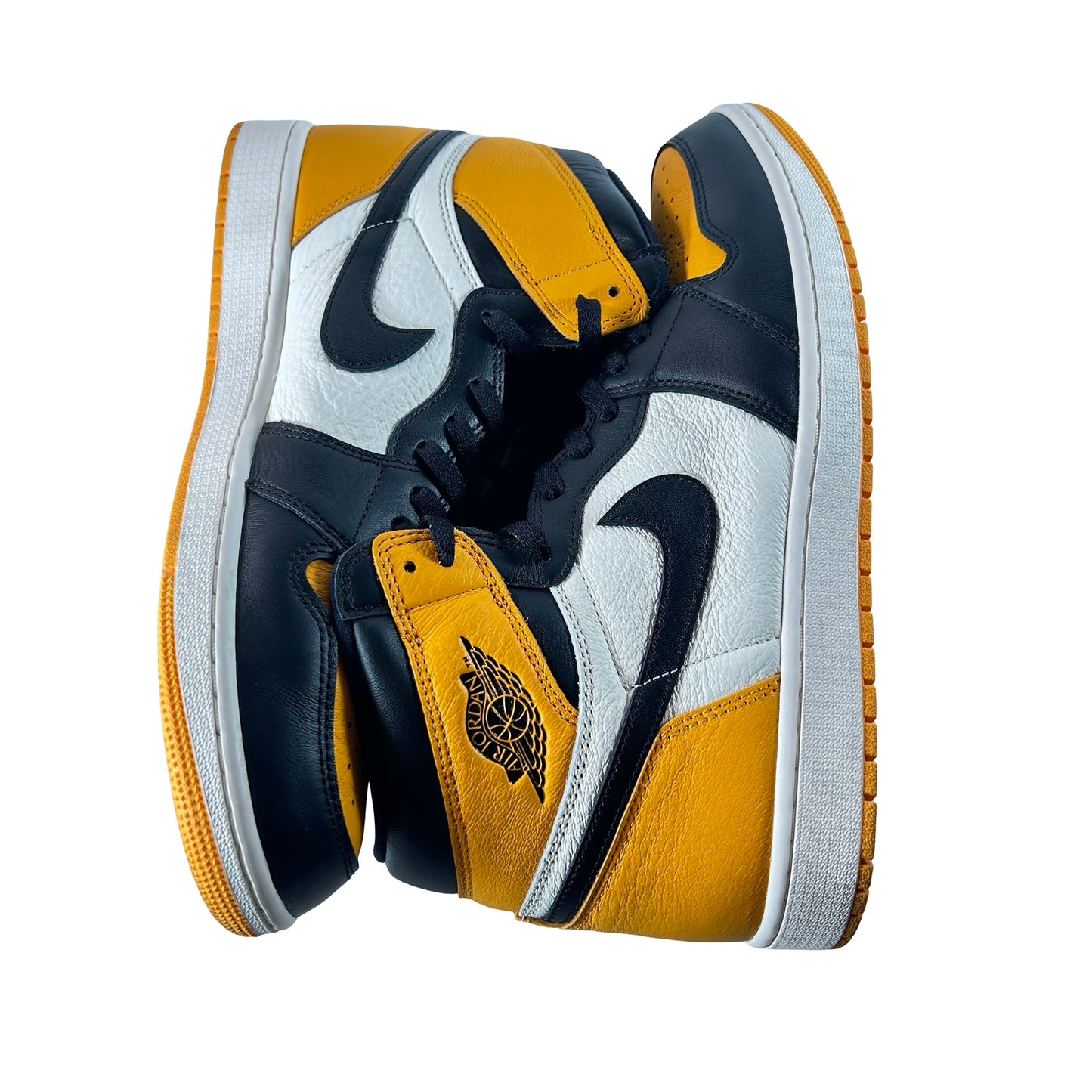 555088 711 Jordan 1 Retro High OG Yellow Toe [USED] - 13 M (Used7)
