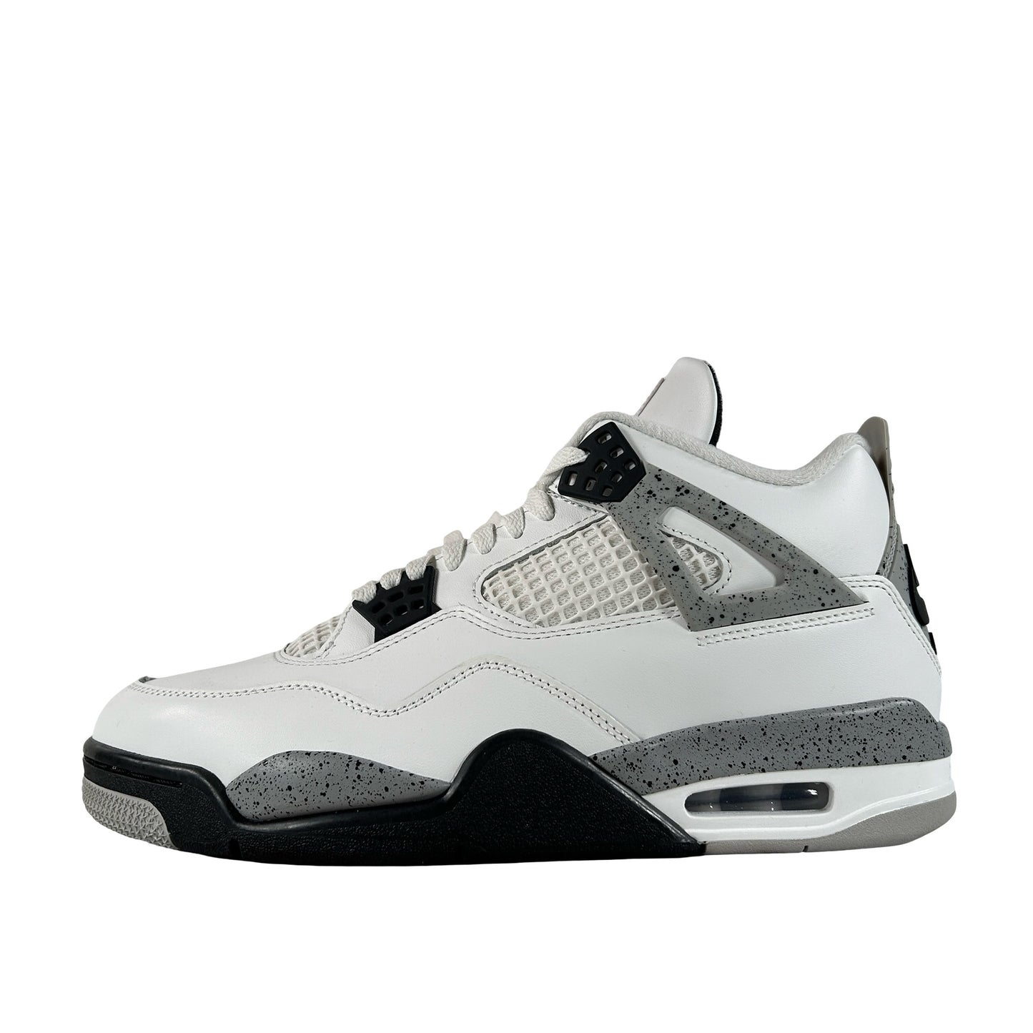 FV5029 100 Jordan 4 Retro White Cement (2025) [USED] - 9 M (Used) (No Box)