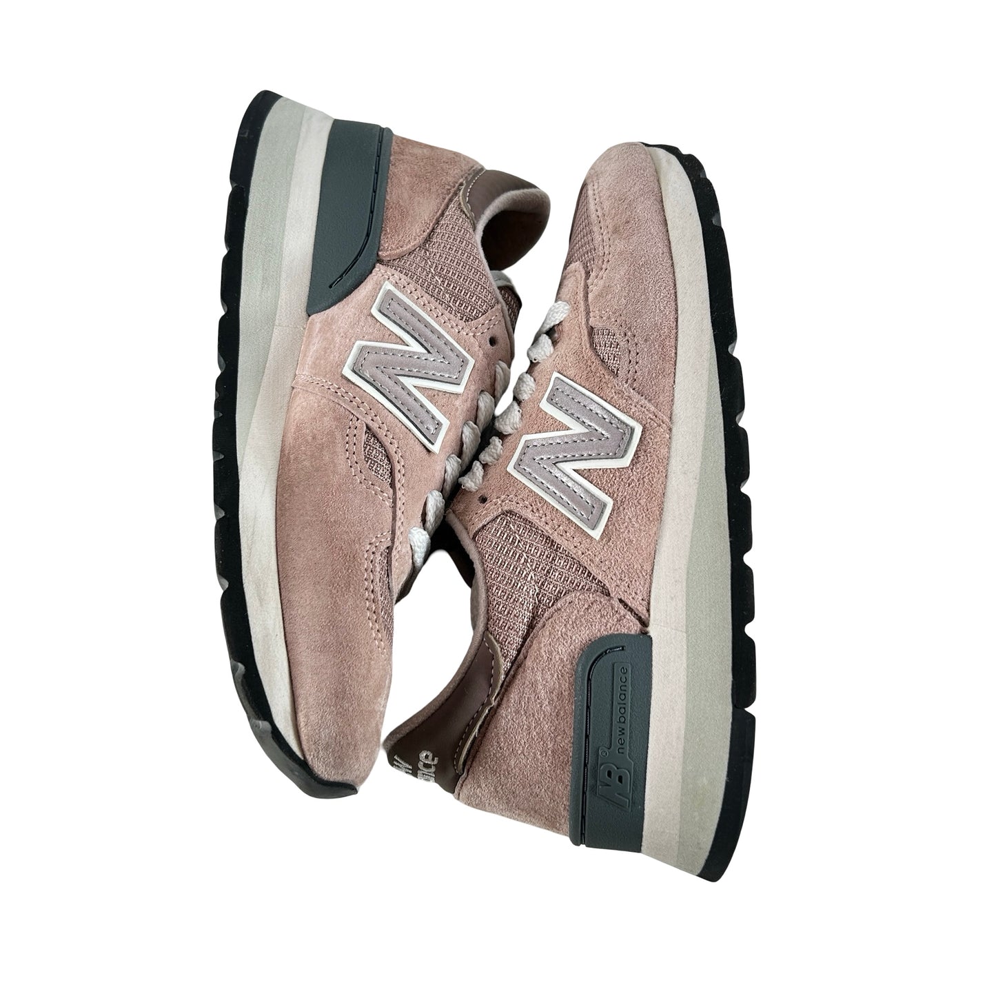 M990KT1 New Balance 990v1 Kith Dusty Rose (with Socks) [USED] - 4 M (Used)
