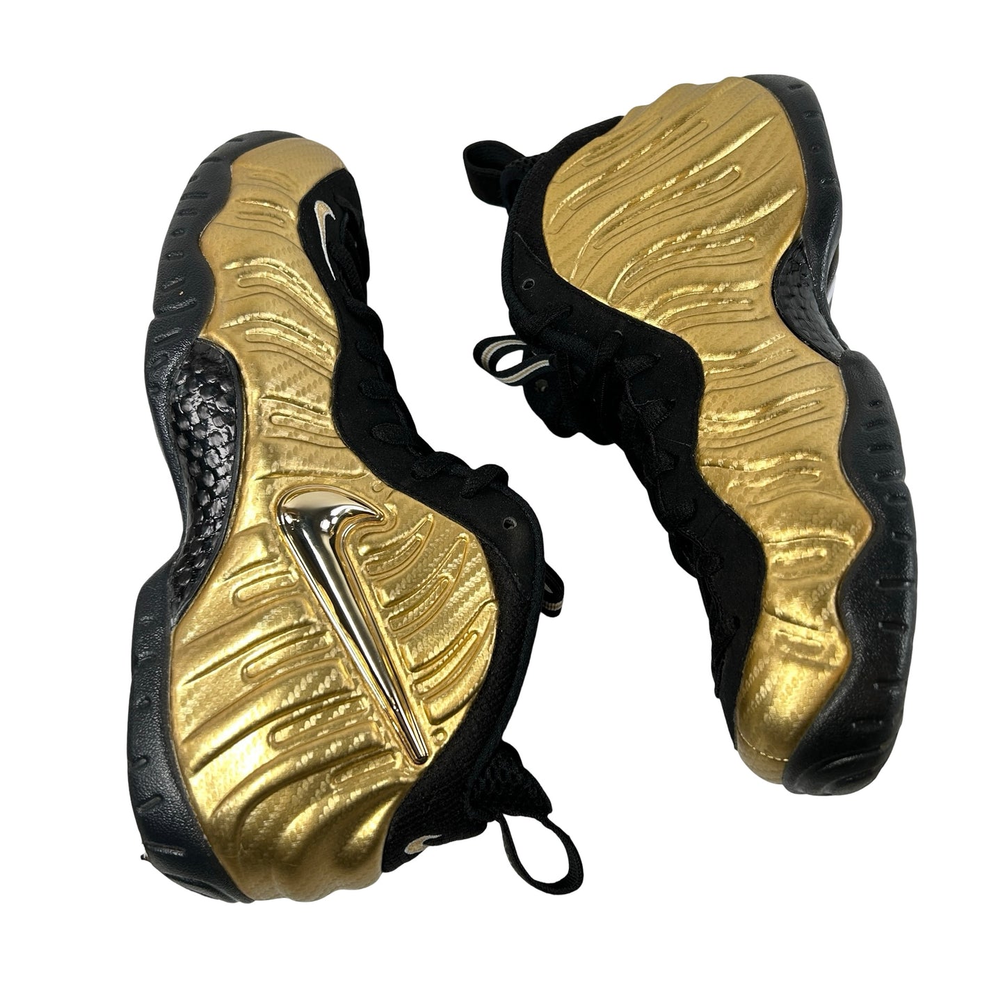 624041 701 Nike Air Foamposite Pro Metallic Gold [USED] - 8.5 M (Used) (No Box)