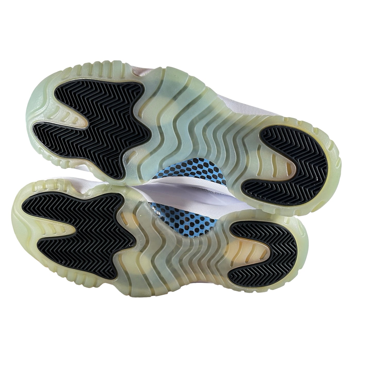 378037 117 Air Jordan 11 Retro Legend Blue (2014) - 8 M (Yellowing)