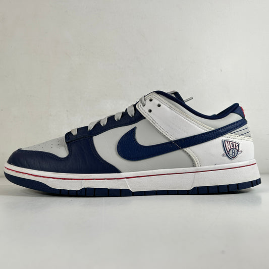 DD3363 001 Nike Dunk Low EMB NBA 75th Anniversary Brooklyn Nets [USED] - 12 M (Used)