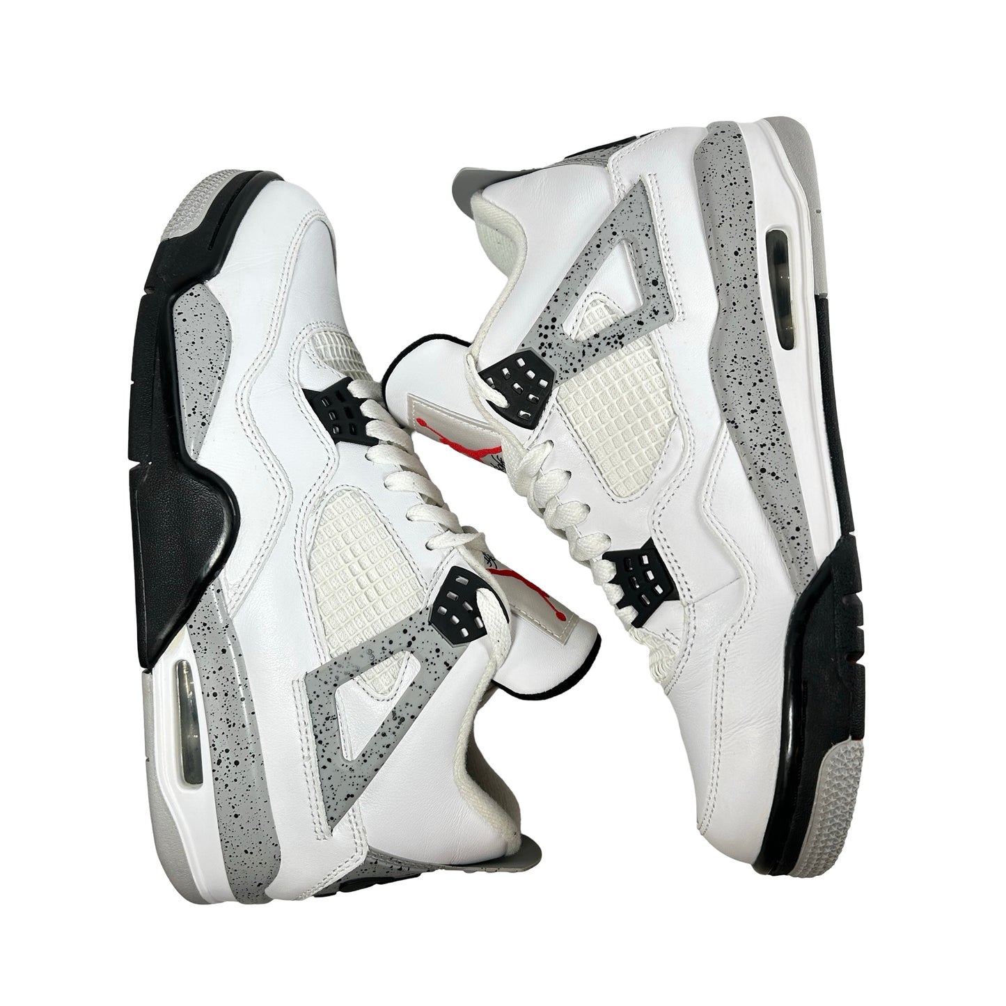 840606 192 Jordan 4 White Cement [USED] - 9 M (Used3)