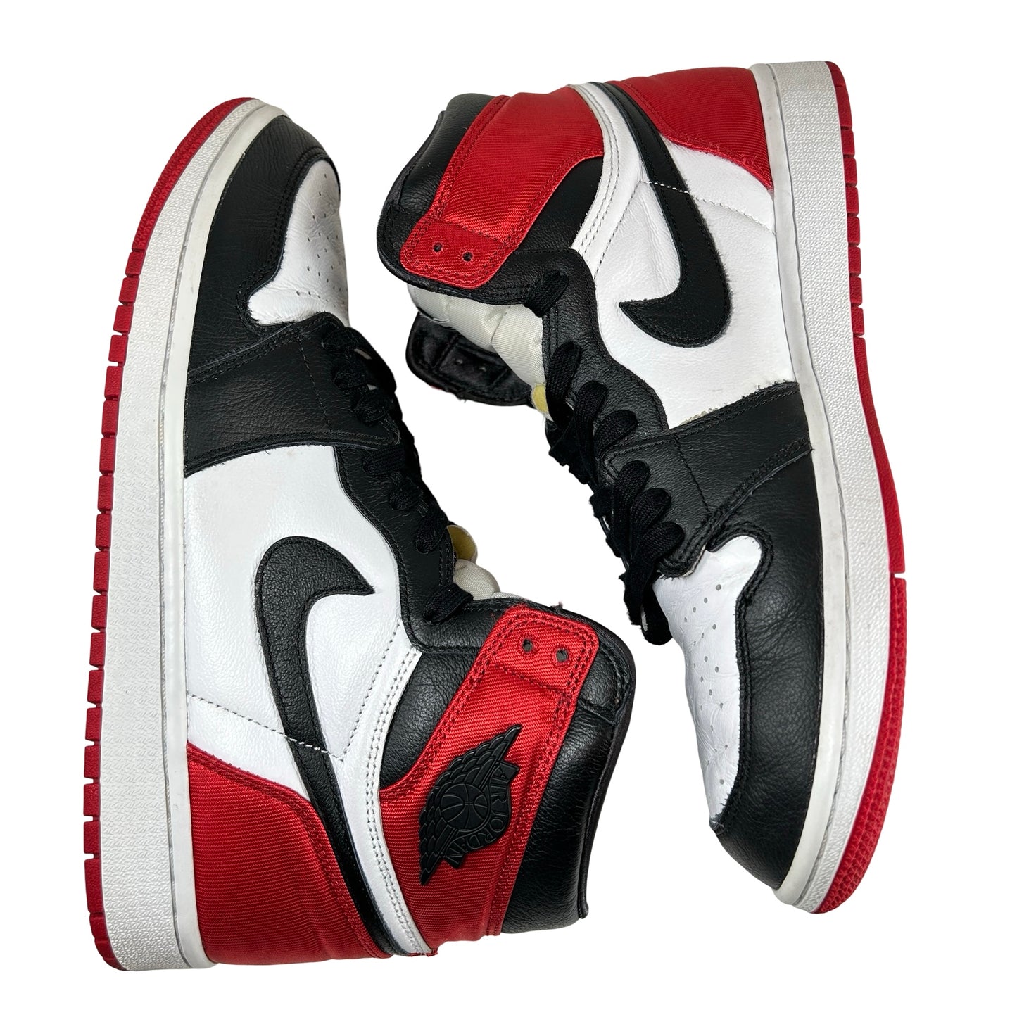 CD0461 016 AJ1 Satin Black Toe [USED] - 11 W (Used2)