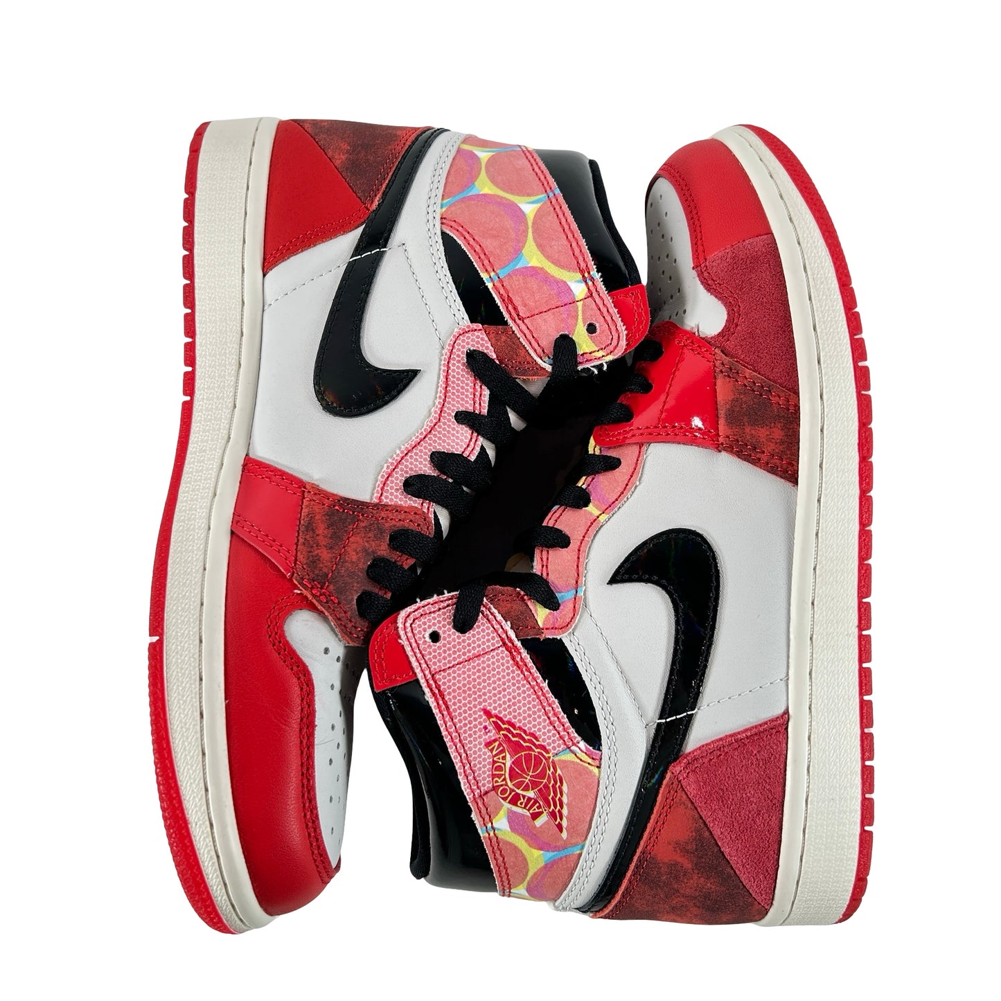 DV1748 601 Jordan 1 Retro High OG Spider-Man Across the Spider-Verse [USED] - 8 M (Used)