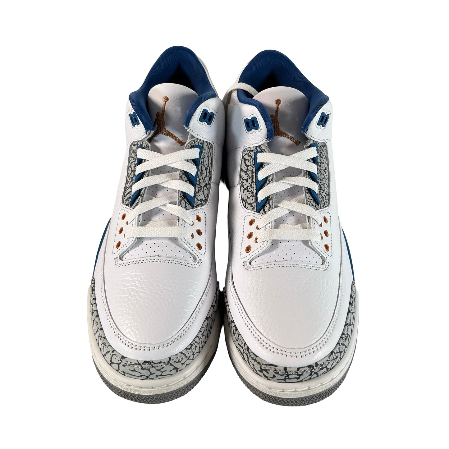 CT8532 148 Air Jordan 3 Retro Wizards - 10.5 M (Yellowing)