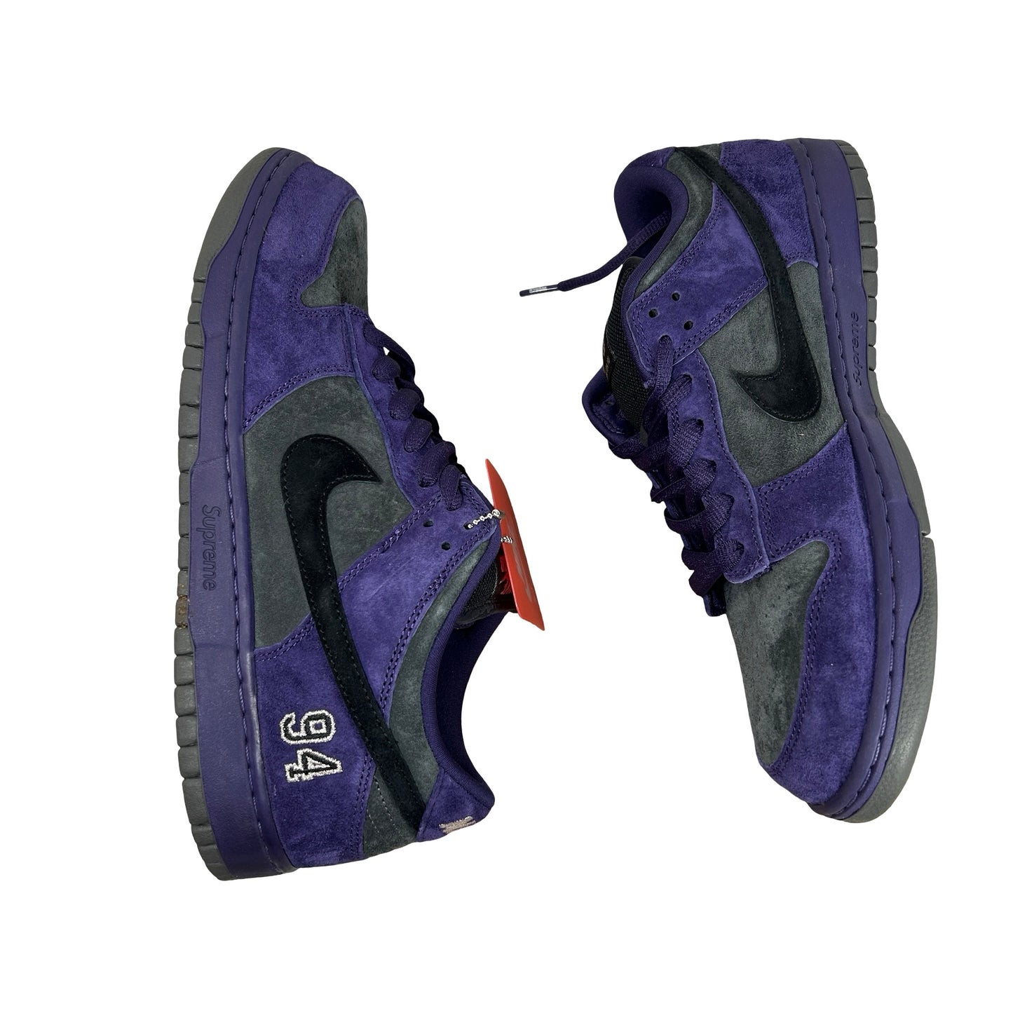 HQ8487 500 Nike SB Dunk Low Supreme 94 Ink [USED] - 10 M (Used) (No Insoles)