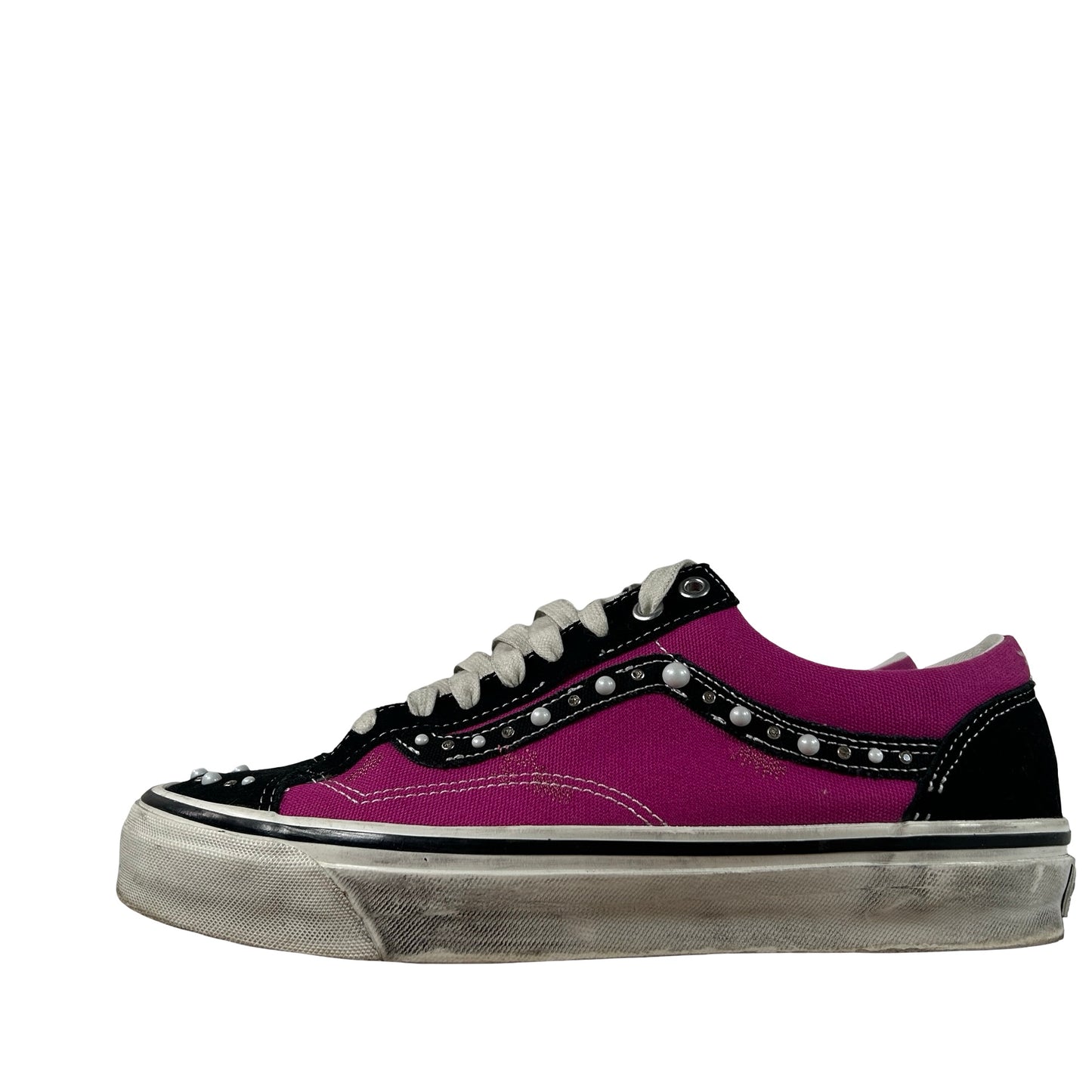 VN000E8VHLE Vans OTW Old Skool 36 Pearlized Pack Pink Black [USED] - 9.5 M (Used) (No Box)