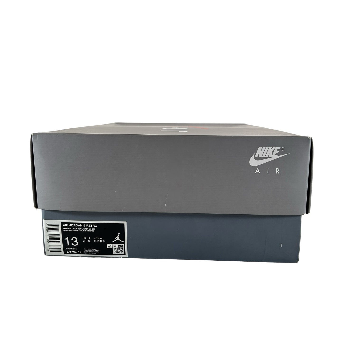 HV4794 011 Jordan 9 Retro Cool Grey (2025) [USED] - 13 M (Used)