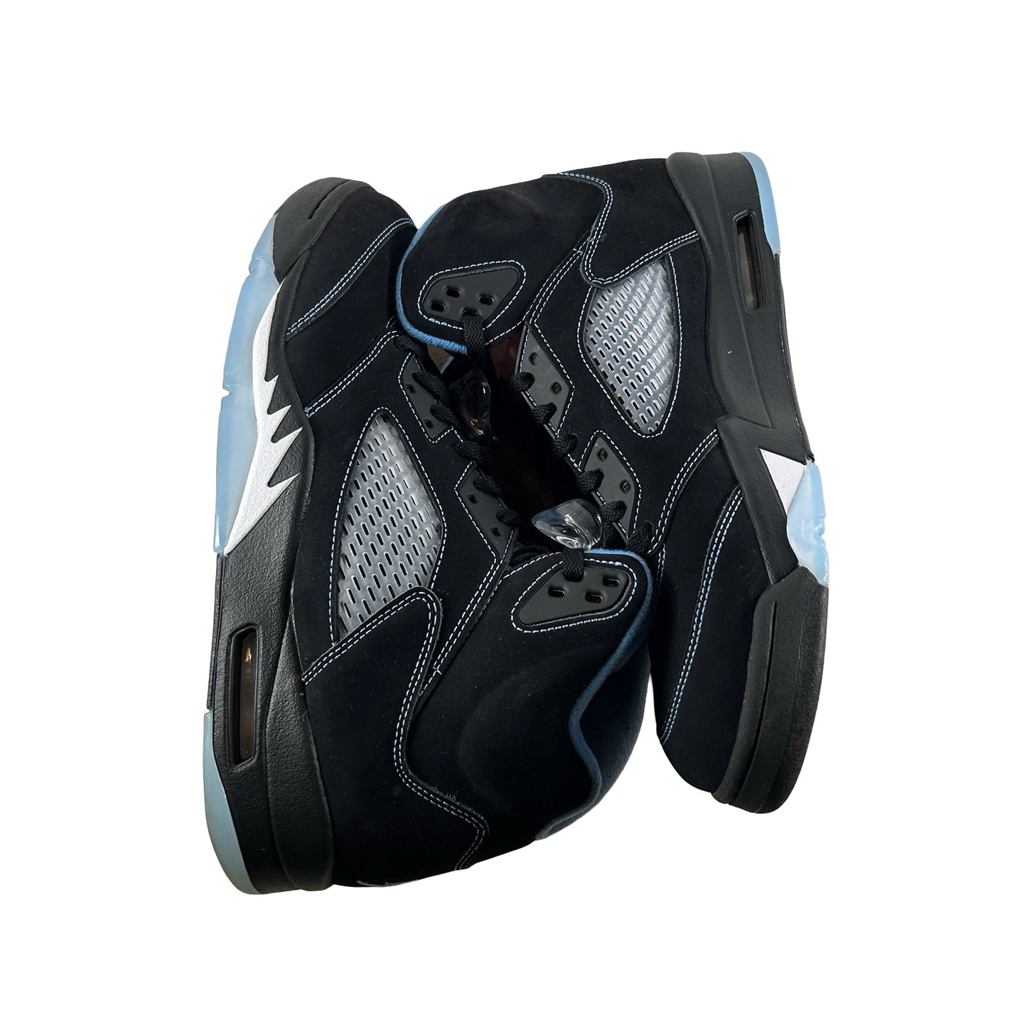 DD0587 008 Jordan 5 Retro Black University Blue (2026) [USED] - 10.5 M (Used2)