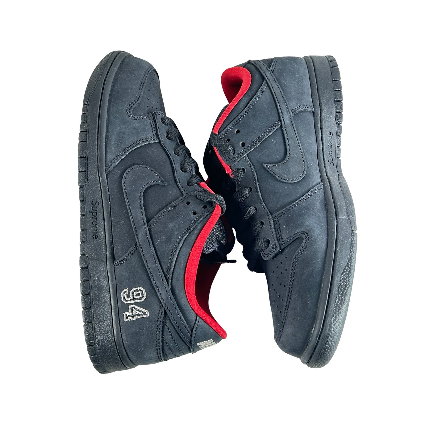HQ8487 001 Nike SB Dunk Low Supreme 94 Black [USED] - 9.5 M (Used2)