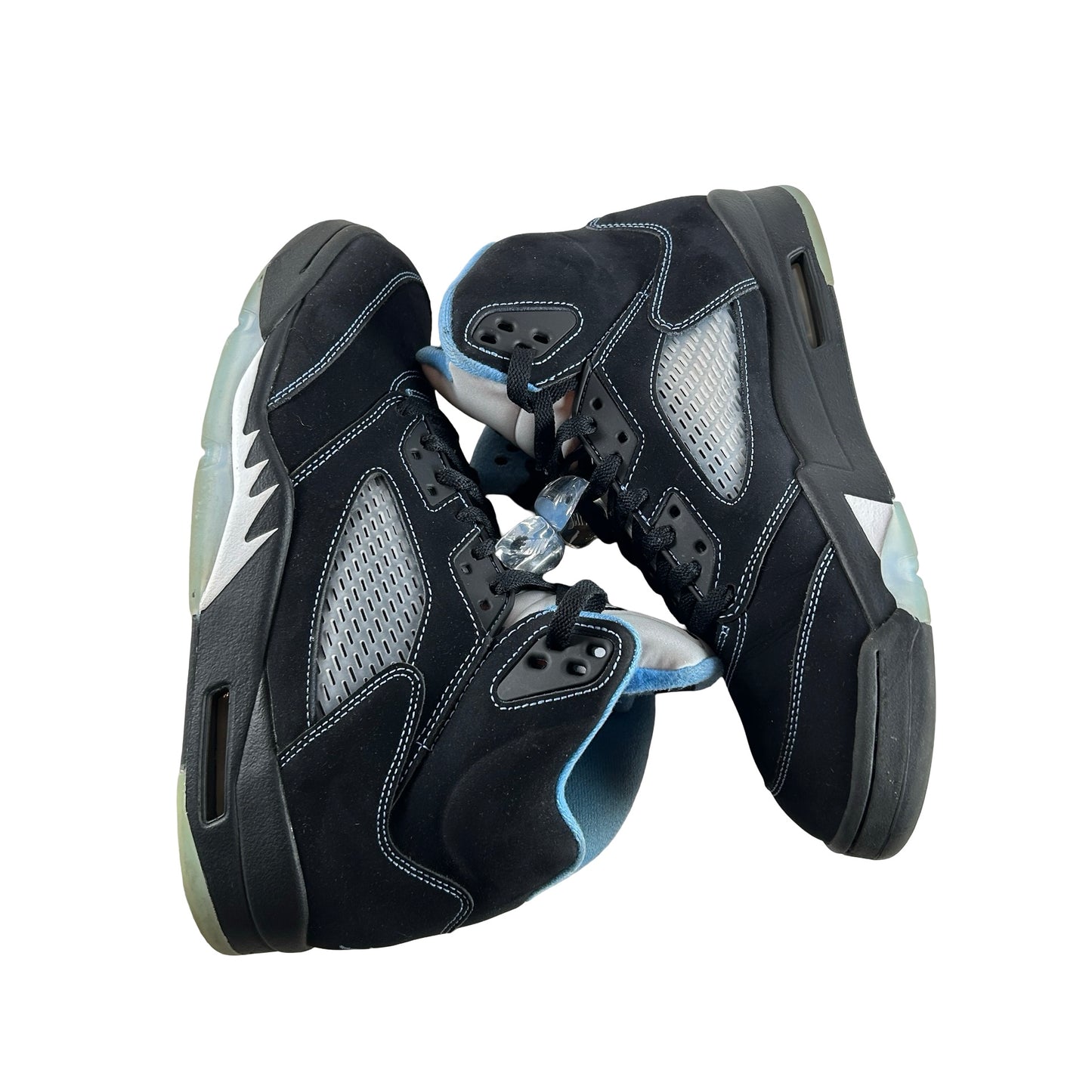 DD0587 008 Air Jordan 5 Retro Black University Blue (2026) [USED] - 9.5 M (Used3)