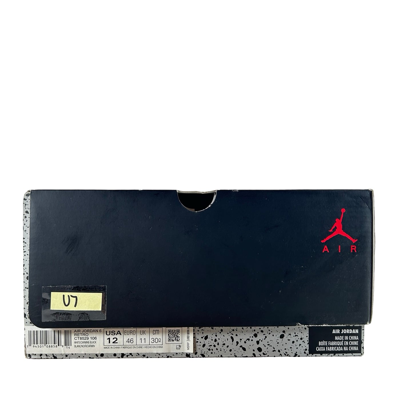 CT8529 106 Jordan 6 Retro Carmine (2021) [USED] - 12 M (Used7)