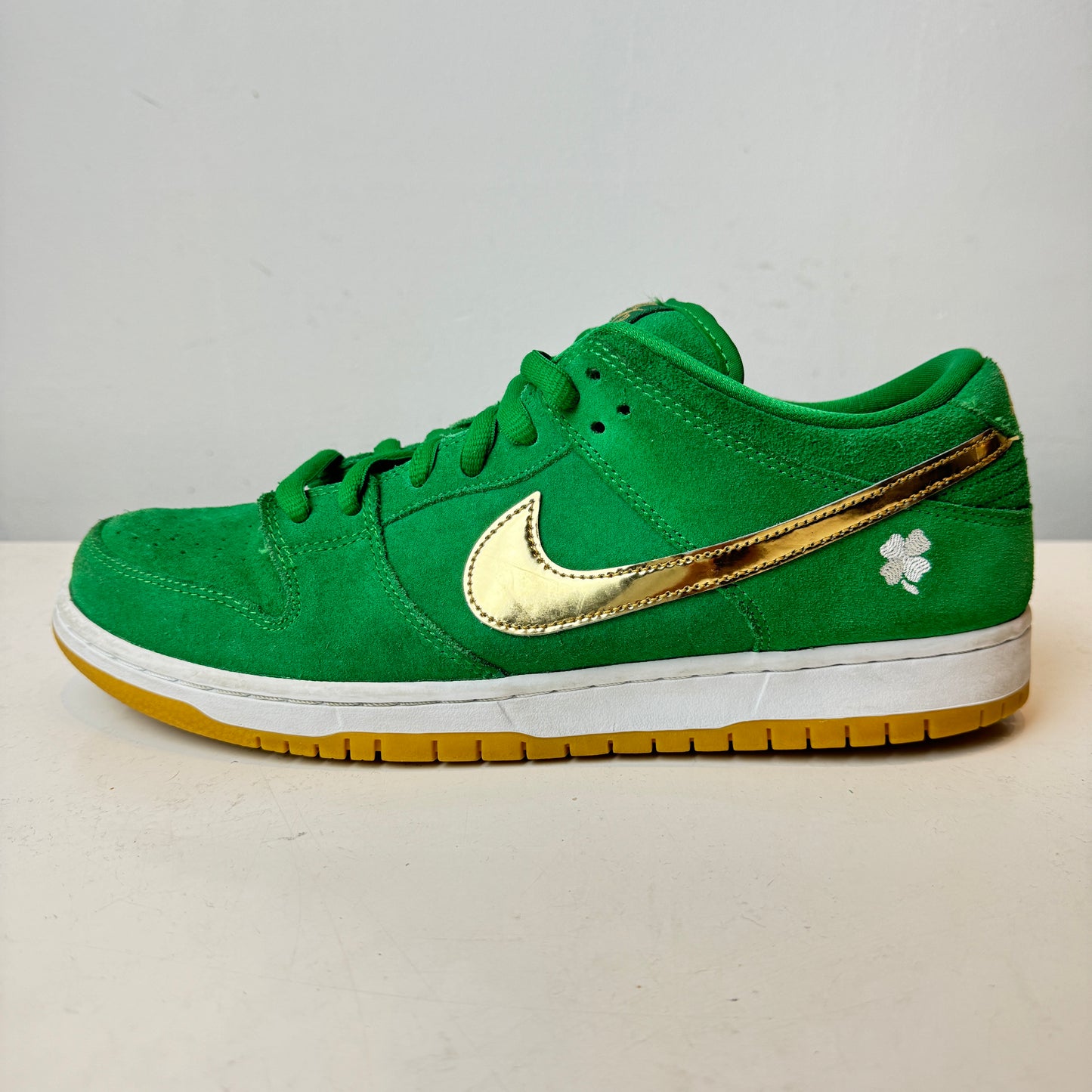 BQ6817 303 Nike SB Dunk Low Pro St. Patrick's Day (2022) [USED] - 11.5 M (Used) (No Box)