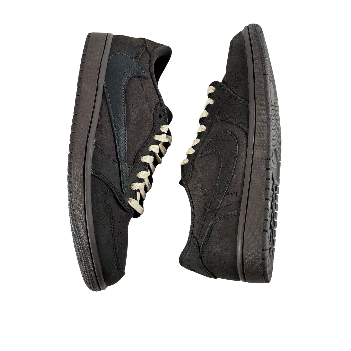 DM7866 202 Jordan 1 Retro Low OG SP Travis Scott Velvet Brown [USED] - 8.5 M (Used) (No Box)