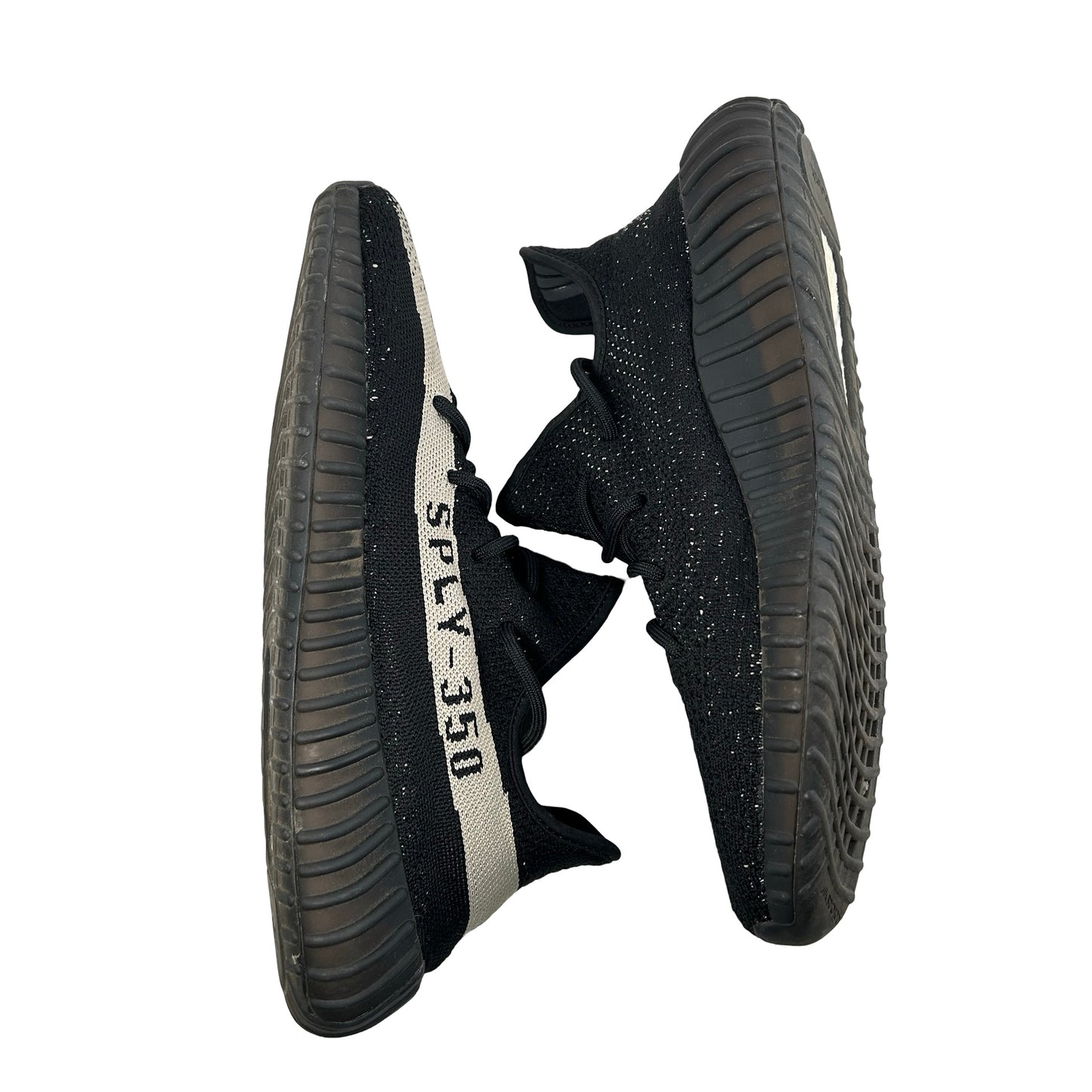 BY1604 adidas Yeezy Boost 350 V2 Core Black White [USED] - 11 M (Used3)