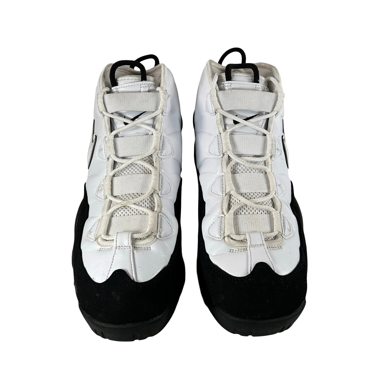 311090 100 Nike Air Max Uptempo 95 White Black Teal [USED] - 12 M (Used)