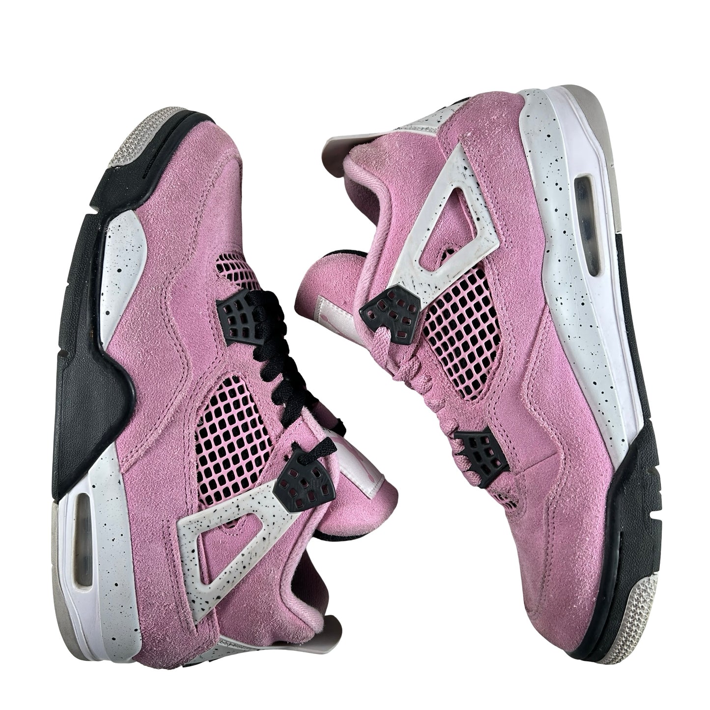 AQ9129 501 Jordan 4 Retro Orchid (Women's) [USED] - 9.5 W (Used)